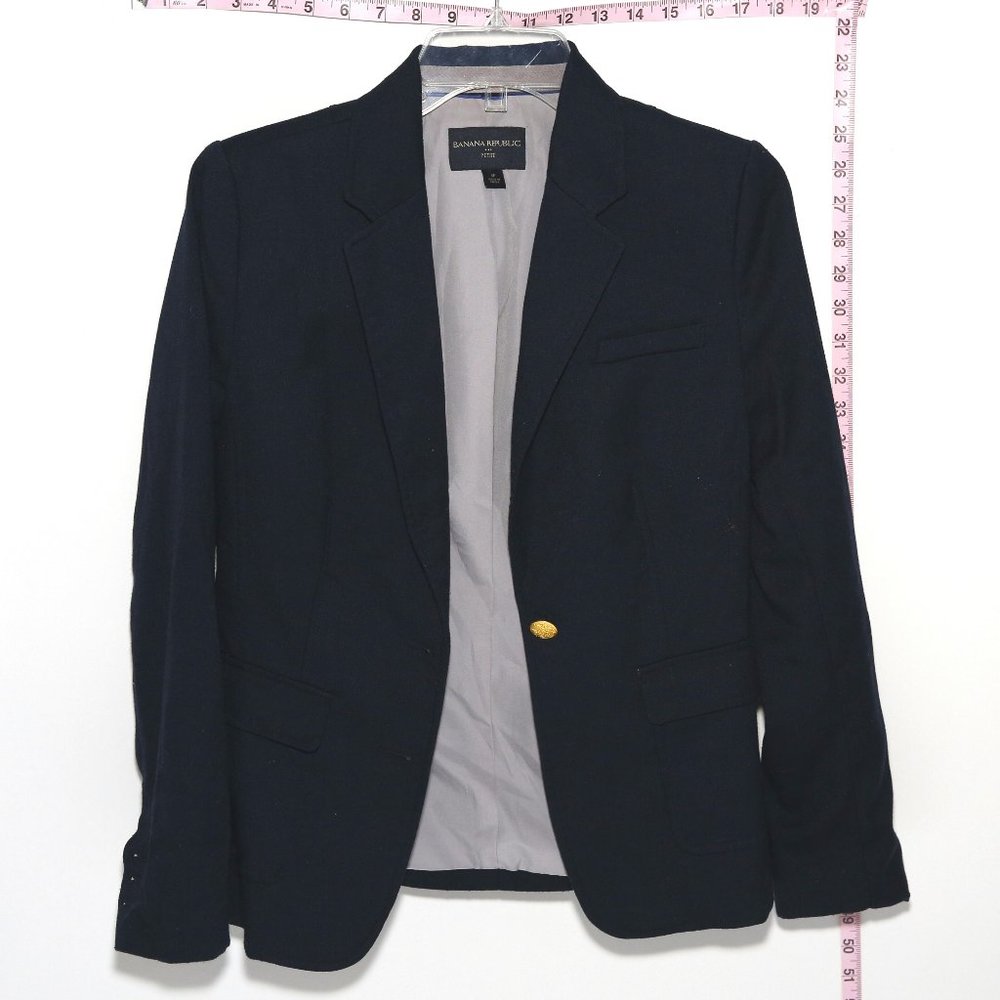 Navy Banana Republic Blazer